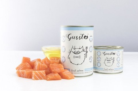 Gussto fresh salmon 390g