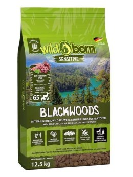 Wildborn Sensitive Blackwoods dziczyzna z ziemniakami dla dorosłych psów 12kg