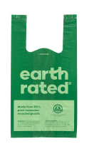 Earth Rated lawendowe reklamówki rozmiar L 120 szt